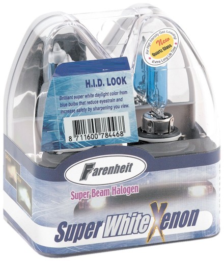 2 лампы Farenheit H8 35 Вт COOL BLUE XENON 5000K