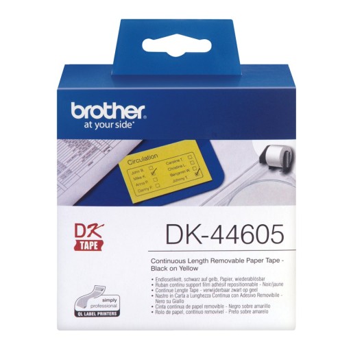 BROTHER DK44605 Непрерывная лента 62 мм x 30,48 м DK 44605