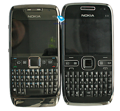 Мобильный телефон Nokia E72 128 МБ / 512 МБ 3G черный