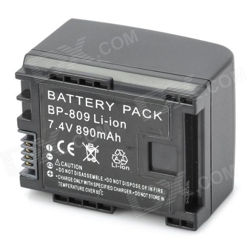 Аккумулятор CANON Battery BP-809 BP-808 BP-807 -828