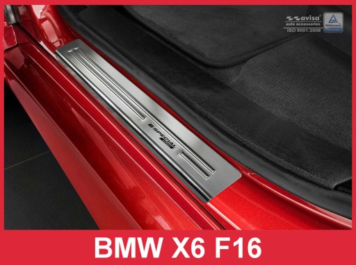 BMW X6 F16 II 5D Защитные накладки на пороги