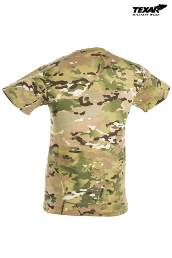 Koszulka Wojskowa T-SHIRT Męski Bawełna Texar - Multicam 3XL