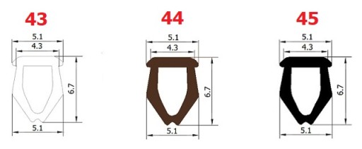 ALUPLAST S-1559 Уплотнители окон