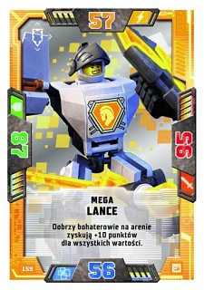 Карта № 159 Mega Lance LEGO Nexo Knights 2