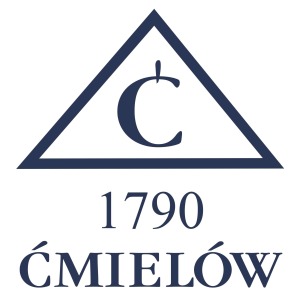 ĆMIELÓW ROCOCO 3604 TALERZ DO CIASTA 29 CM ZŁOTA LINIA