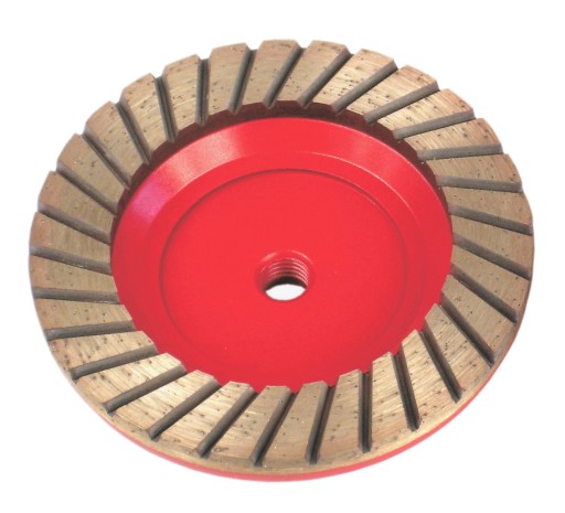 FREZ PŁASKI GŁOWICA SZLIFUJĄCA 125MM M14 GRANIT