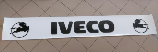 Брызговик прицепа IVECO, белый