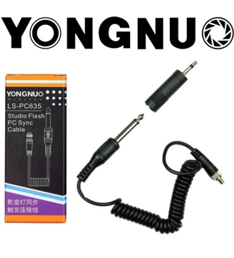 YONGNUO PRZEWÓD SYNCHRO PC - MINI / DUŻY JACK