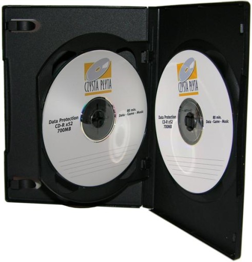 Коробки для 3 x DVD 14 мм 50 шт. Высокое качество Wwa