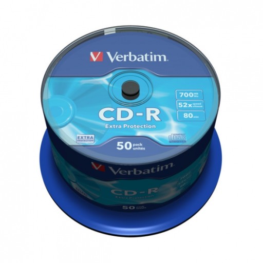 CD-R 700MB VERBATIM 50 ШТ. ТОРТ