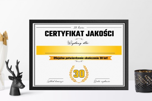 Уникальный ПОДАРОК ​​на 30-летие, СЕРТИФИКАТ КАЧЕСТВА!