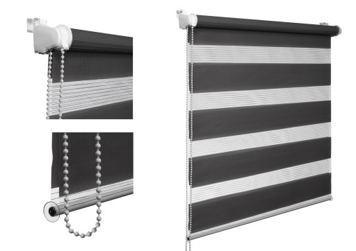Roller Blind Day и Night Mini Blinds 90x150CM отлично !!!