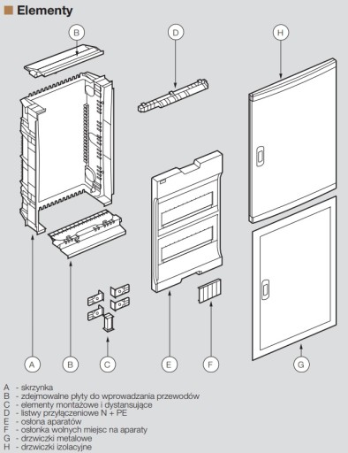 РАСПРЕДЕЛИТЕЛЬНЫЙ ЩИТ LEGRAND СКРЫТОГО МОНТАЖА RWN 4x12 602434