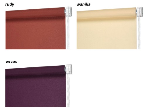 MINI ROLETA Z ŻYŁKĄ GŁADKA szer. 96 dł. 160 cm