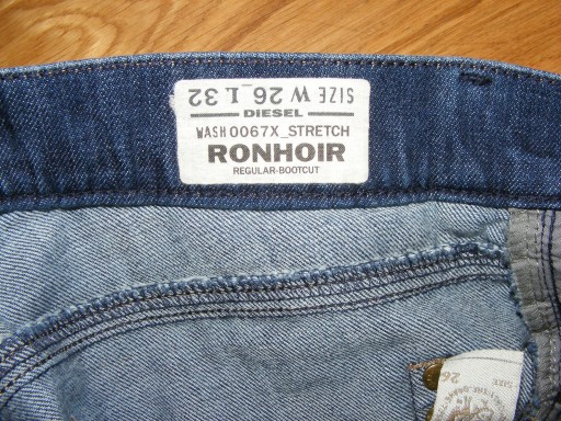 ДЖИНСЫ DIESEL RONHOIR СТРЕЙЧ R 26/32 XS