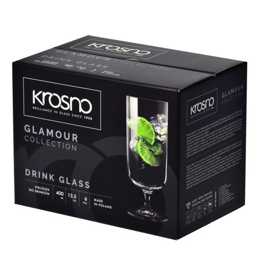 Бокалы для коктейлей Glamour KROSNO, 6 шт.