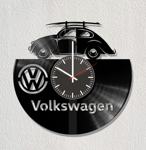 Виниловые часы VW Volkswagen