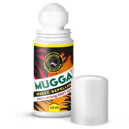 ШАРИКОВОЕ ОТ КЛЕЩЕЙ И КОМАРОВ MUGGA STRONG 50% DEET