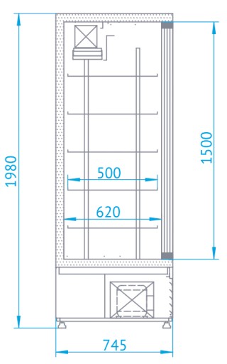 ХОЛОДИЛЬНЫЙ ШКАФ RAPA SCH-SR 1400 АКЦИЯ + БЕСПЛАТНО