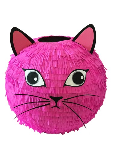 Пиньята для кошек Cat Pinata XXL 130см на день рождения розовая