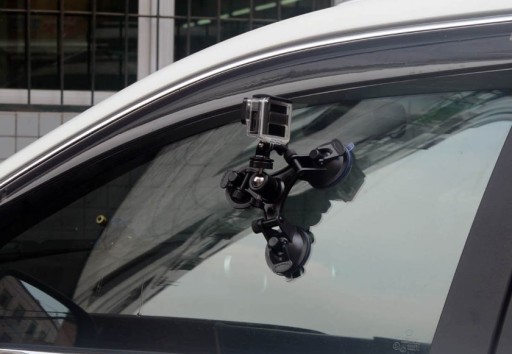 Монтажный держатель TRIPLE SUCTION CUP для стекла GoPro