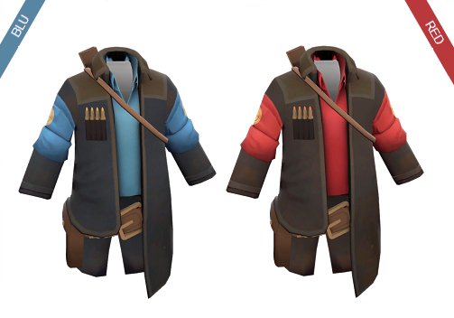 Плащ Пустоши Team Fortress 2 TF2