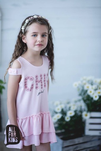 Летняя ТУНИКА All For Kids РОЗОВАЯ 92 98
