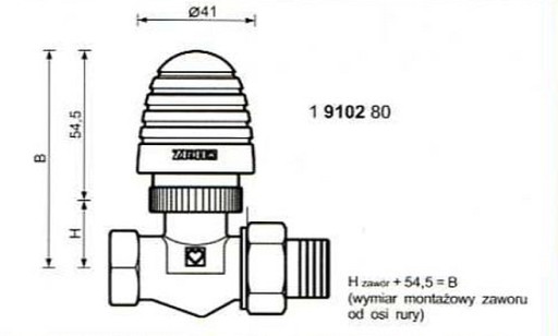 Ручной привод HEAD MINI для клапана M28x1,5 ГЕРЦ