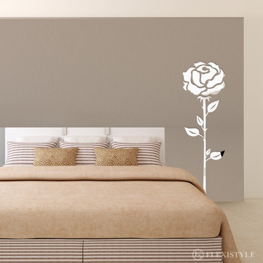 Большое современное декоративное зеркало Rose1 150см PL