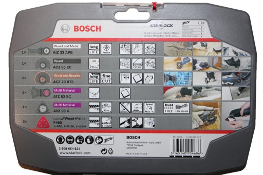 Набор аксессуаров BOSCH 8+1 GOP/PMF BOSCH STARLOCK