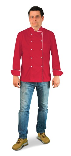 KITEL/BLUZA kucharska ELANOBAWEŁNA FARTUCHY r. 4XL
