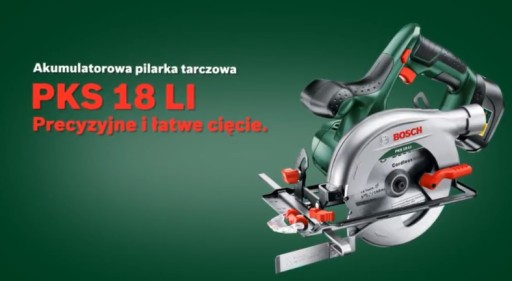 Циркулярная пила BOSCH PKS 18 LI соло