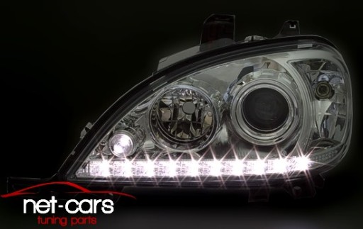 ЛАМПЫ ФАР MERCEDES ML W163 01-05 LED C