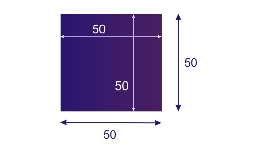 Картины на холсте 50х50 Модерн АНАНАС Картина