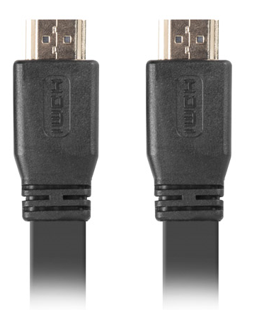 ПЛОСКИЙ КАБЕЛЬ HDMI V2.0 LANBERG черный 5М