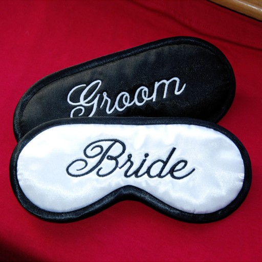 BRIDE GROOM 2 Маски для сна BRIDE GROOM