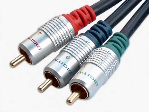 Компонентный кабель RGB 3x RCA HQ DIGITAL, 5 м