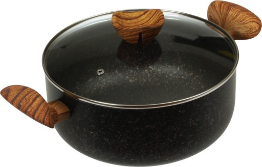 GARNEK Z POKRYWĄ | GRANITOWY | 2,7L | [KO-3674-CZ]