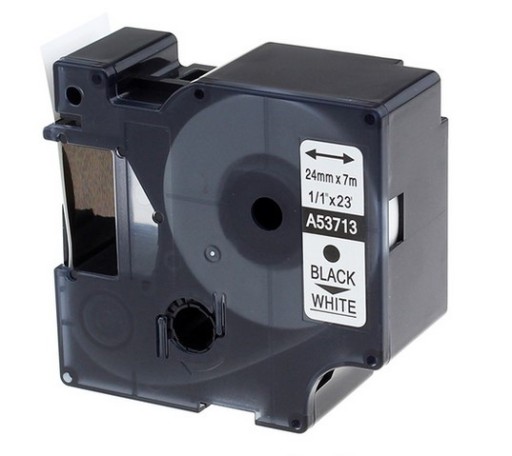 Лента для D1 Dymo 53713 24 мм белый/черный S0720930