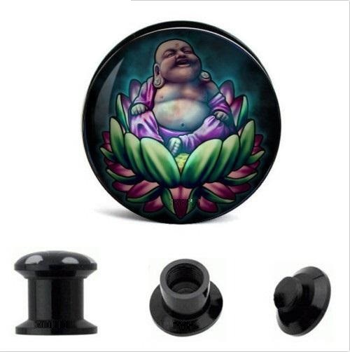 TUNELE AKRYLOWY TUNEL GWINT WEW. 16 mm BUDDA