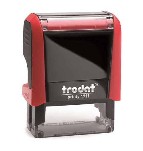 Trodat Stamp 4911 38x14mm Project + Eraser 1-4 стиха