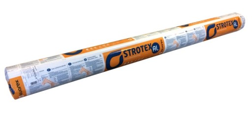 Пароизоляционная алюминиевая фольга Strotex 50 х 1,5 х 0,5 мм 90 г/м² чердак