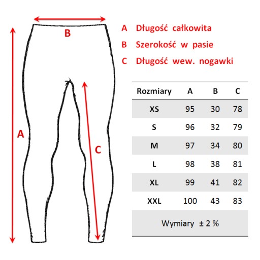 Termoaktywne Kompresyjne Lajkry KALENJI - rozm. XL