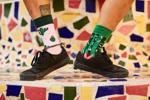 Разноцветные носки MANYMORNINGS Summer Cactus 39–42