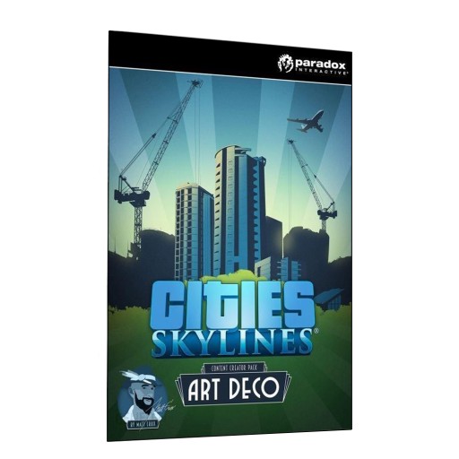 Cities Skylines: Art Deco DLC PL STEAM KEY