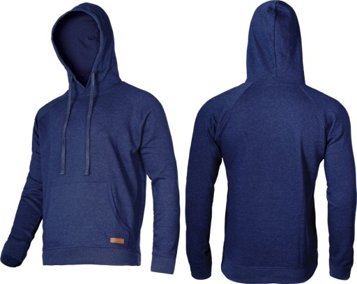 Bluza z kapturem granatowa, XL LAHTI PRO (L4010704)