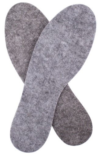 WKŁADKI FILCOWE DO BUTÓW GRUBE 6mm roz. 50 3 pary