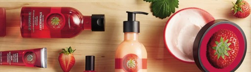 THE BODY SHOP Клубничный гель для душа STRAWBERRY SHOWER GEL 250 мл