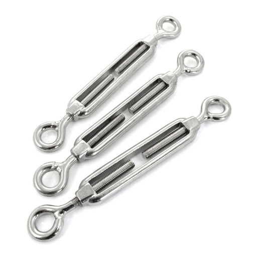Śruba Rzymska Napinająca INOX nierdzewna A4 V4 oko-oko M3 10 szt.
