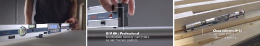 ЦИФРОВОЙ УРОВЕНЬ Bosch GIM 60 Л С ЛАЗЕРОМ + ИЗМЕРЕНИЕ